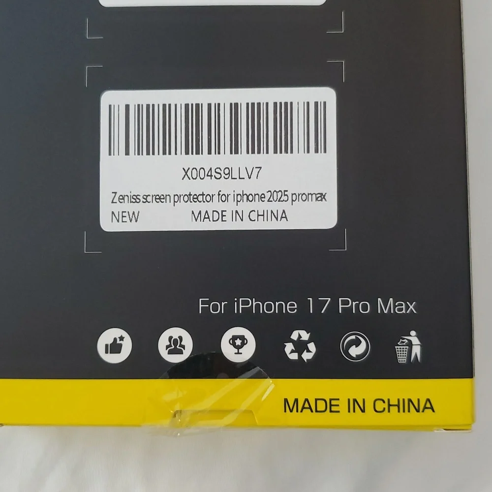 Screen Protector for iPhone 17 Pro Max -
